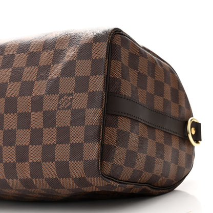 Louis Vuitton Damier Ebene Speedy Bandouliere 25 9 of 9