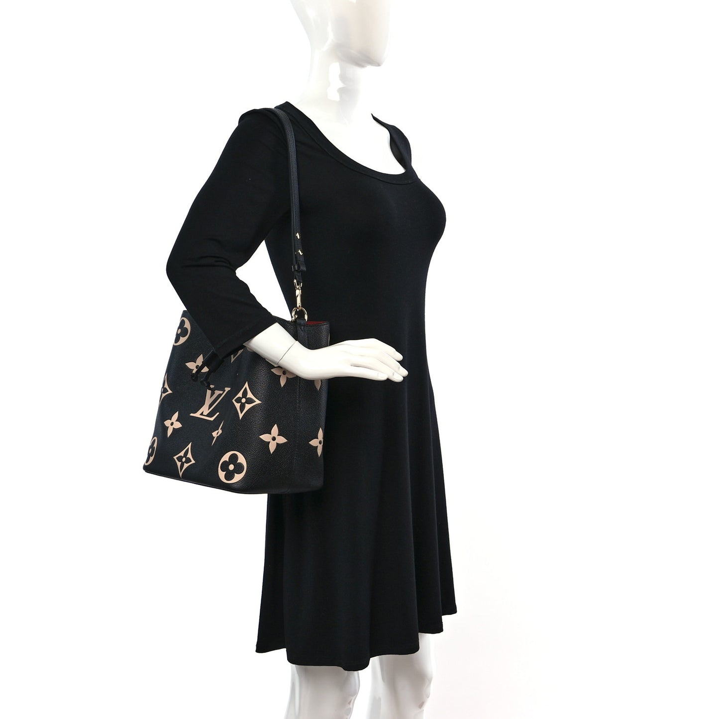 Empreinte Monogram Giant Neonoe MM Black Beige