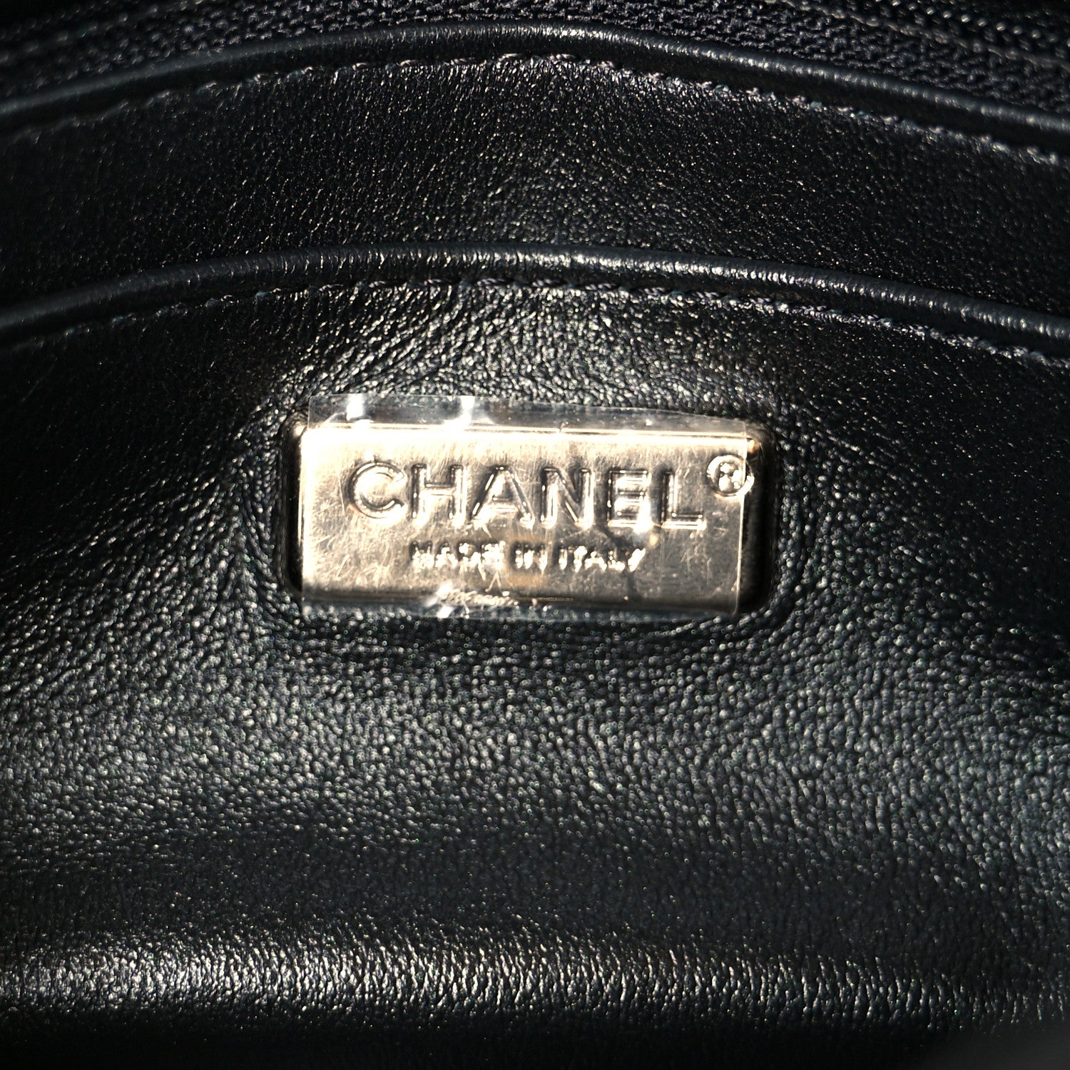 Chanel Sequin Mini Rectangular Flap Gold Silver 6 of 11
