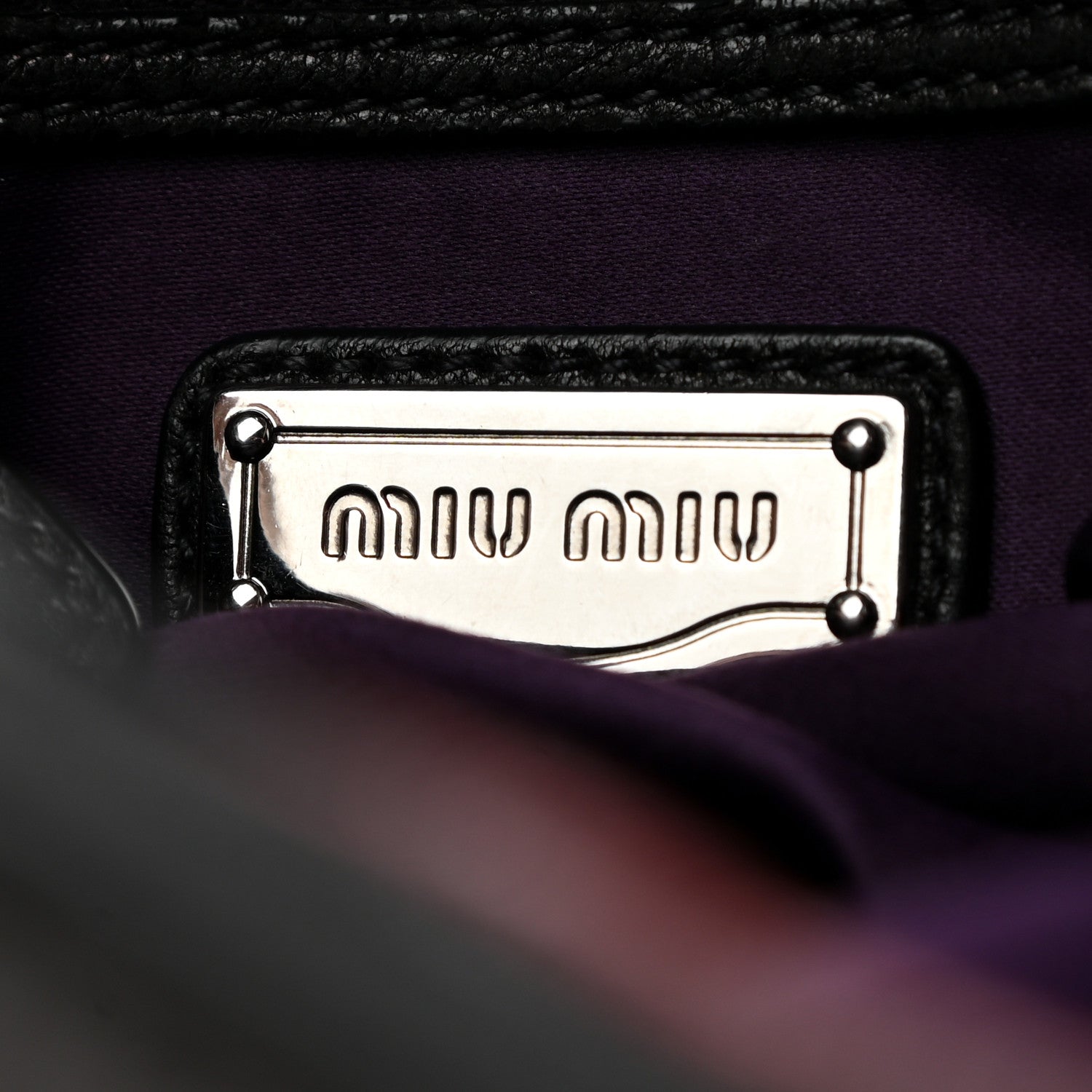 Miu Miu Nappa Large Patchwork Tote Amarena 6 of 17