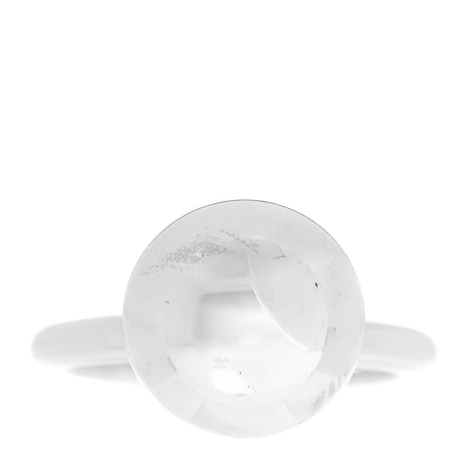 Tiffany Sterling Silver 12mm HardWear Ball Ring 53 6.5 1 of 4