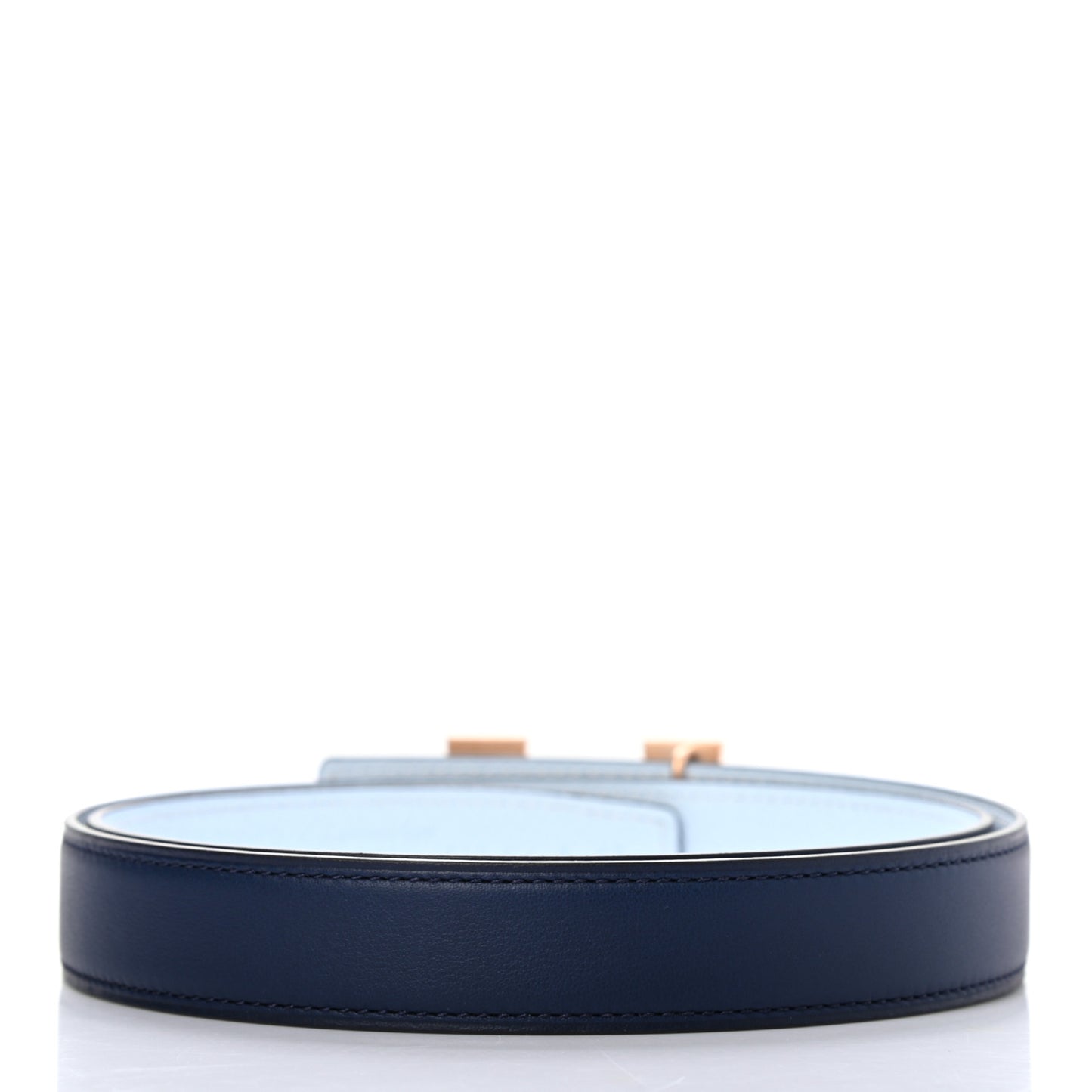 Swift Epsom 24mm H Belt 80 Bleu Saphir Bleu Brume