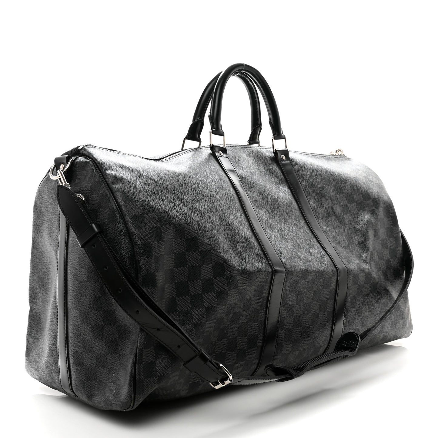Damier Graphite Keepall Bandouliere 55
