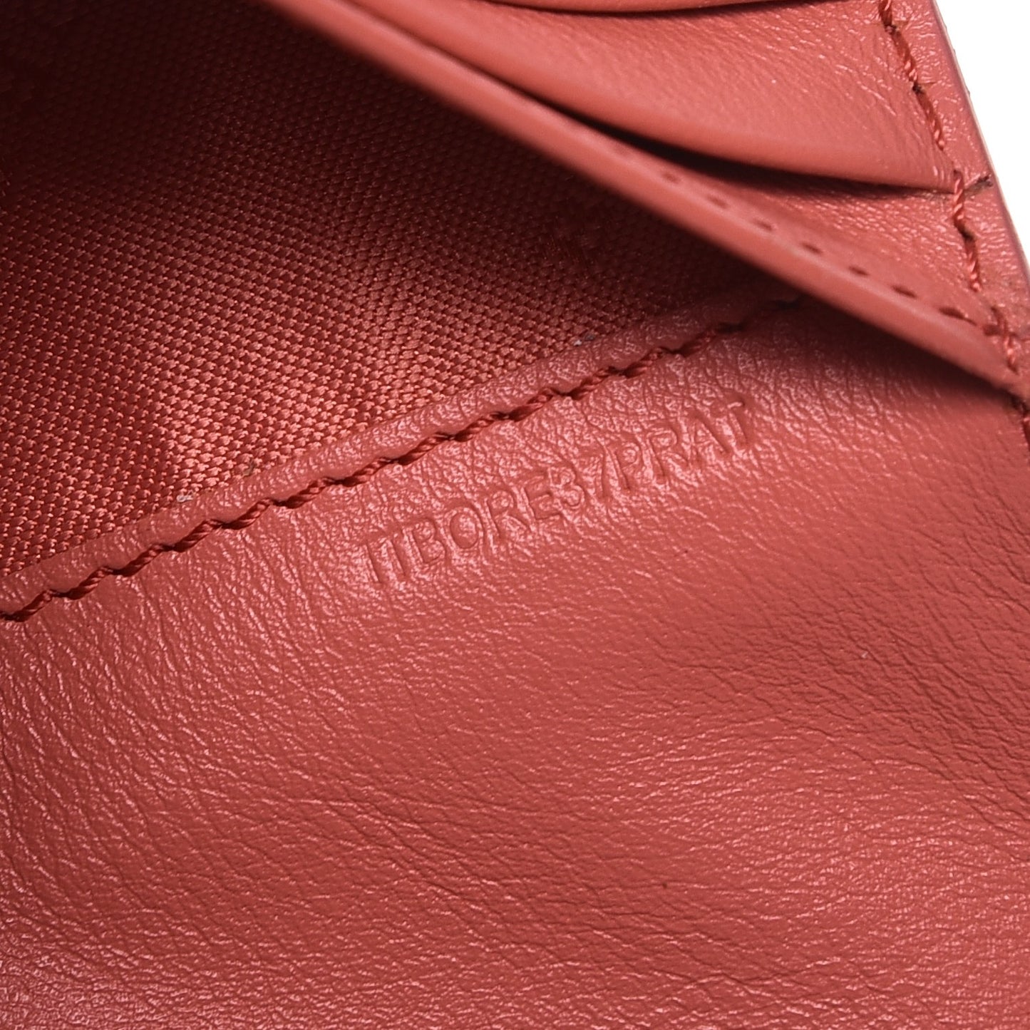 Calfskin Horseferry Check Porter Continental Wallet Coral Pink