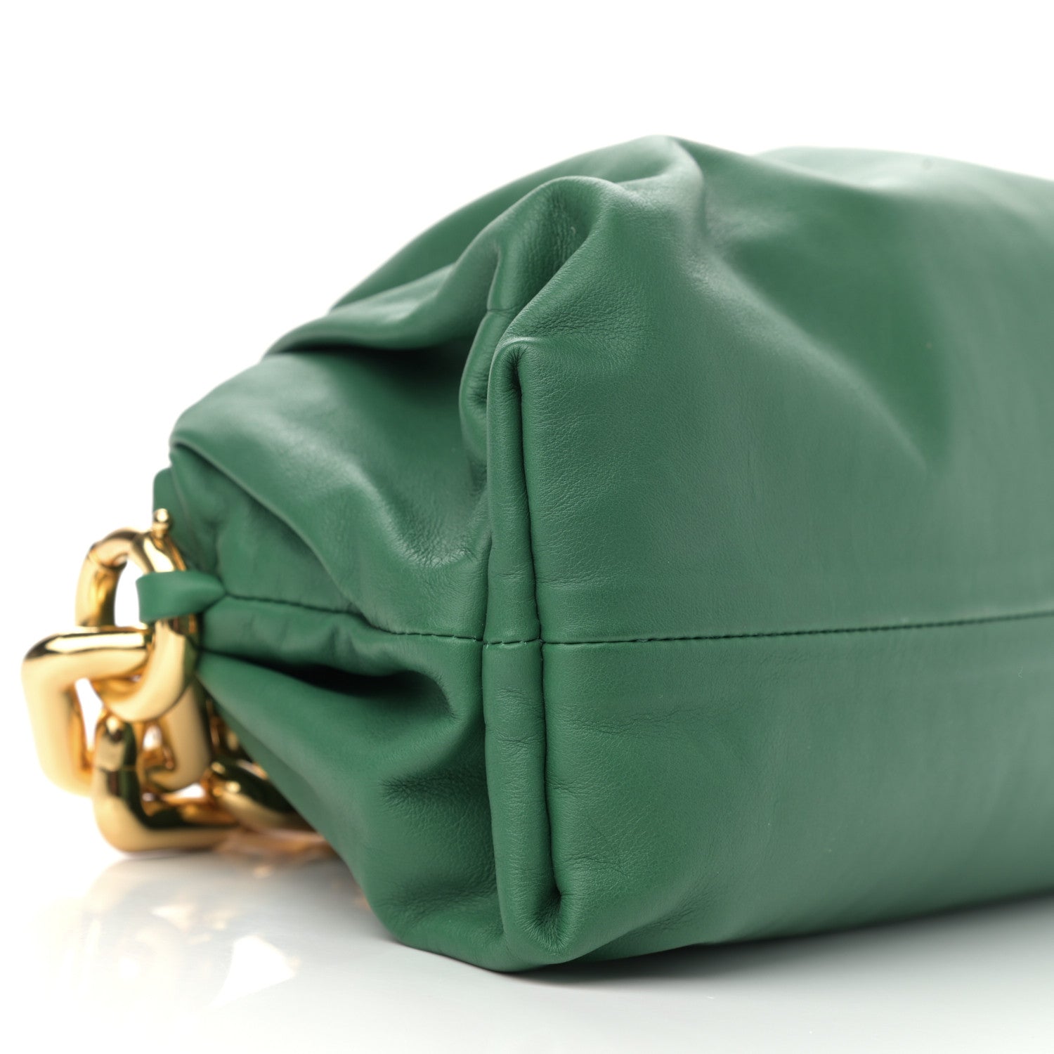 Bottega Veneta Calfskin The Pouch Chain Raintree 9 of 10