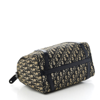 Christian Dior Monogram Boston Navy Blue 4 of 12