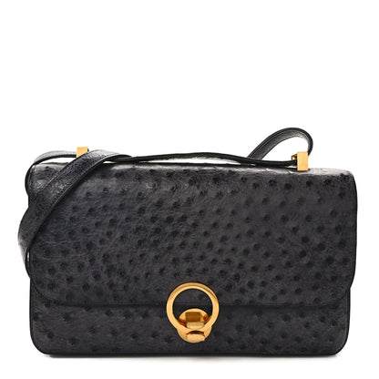 Hermes Ostrich Ring Shoulder Bag 1 of 14