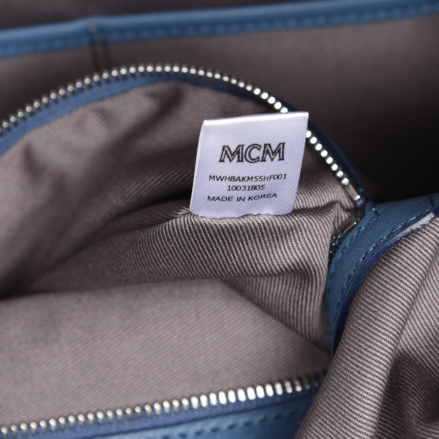 Calfskin Ottomar Monogram Large Klara Hobo Luft Blue