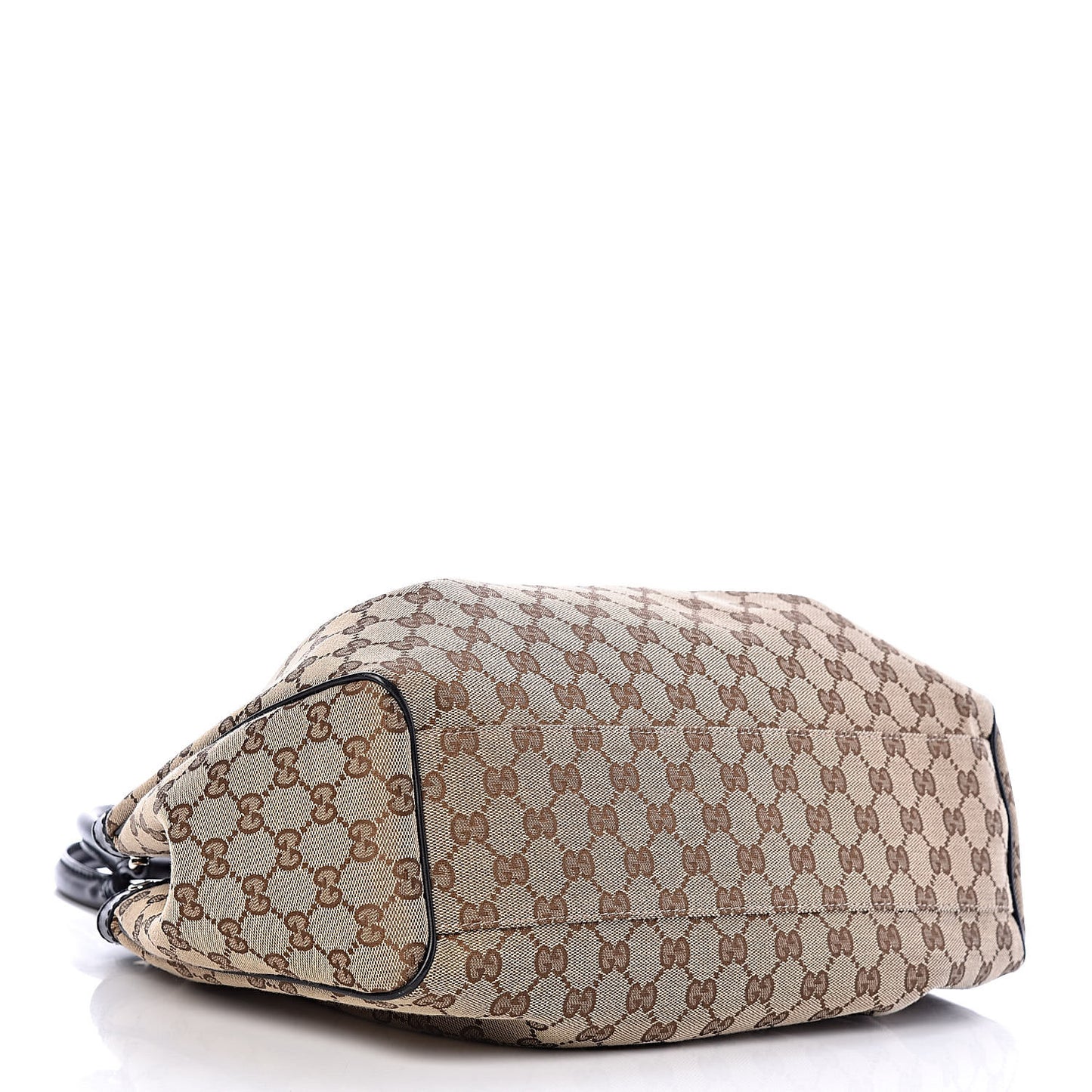 Monogram Medium Sukey Tote Beige Ebony Black