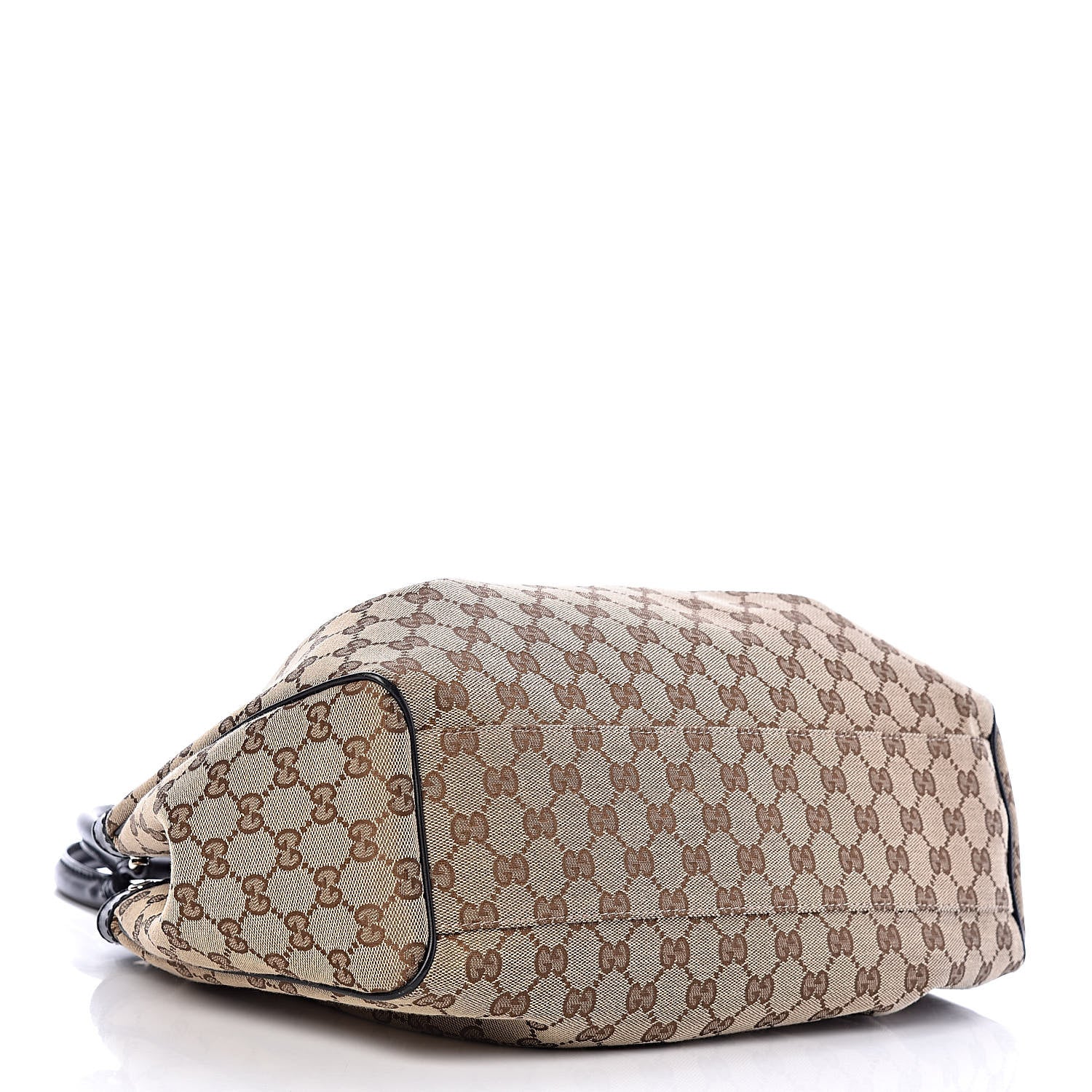 Gucci Monogram Medium Sukey Tote Beige Ebony Black 4 of 12