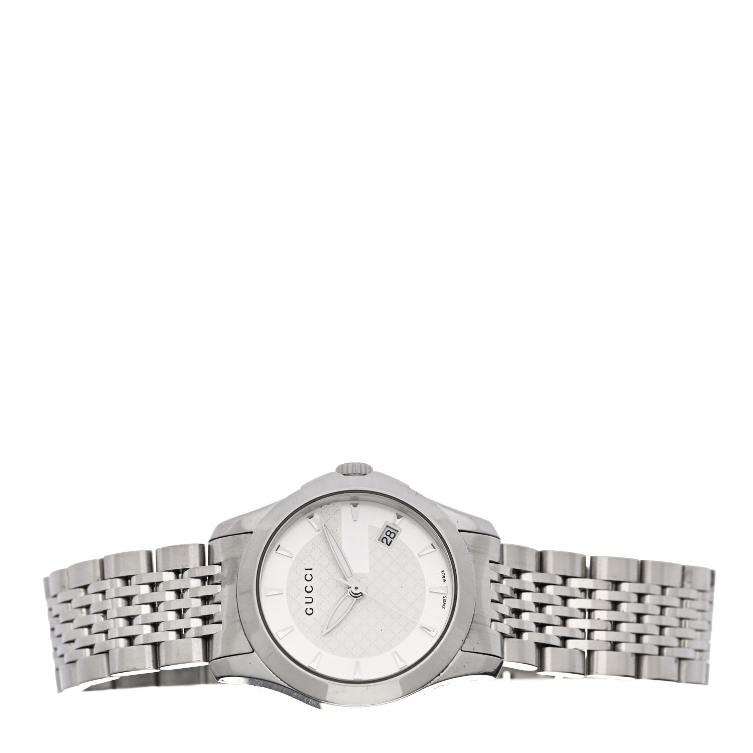 Gucci Stainless Steel 27mm G-Timeless Quartz Watch 2 of 4
