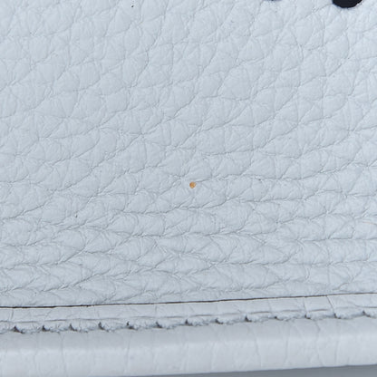 Hermes Taurillon Clemence Amazone Evelyne TPM Bleu Pale Etain 10 of 10
