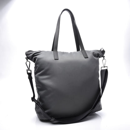 Prada Tessuto Nylon Saffiano Tote Ardesia 2 of 11