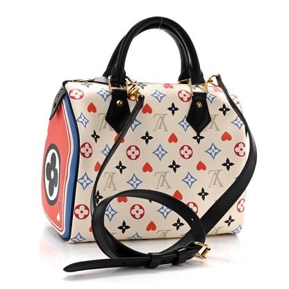 Louis Vuitton Game On Speedy Bandouliere 25 White 3 of 10
