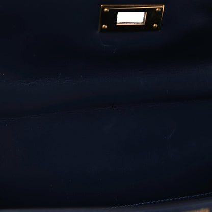 Hermes Box Kelly Retourne 32 Indigo 10 of 21