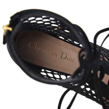 Christian Dior Suede Resille Naughtily-D 30mm Ankle Boots 37 Black 6 of 15