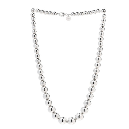 Tiffany Sterling Silver HardWear Graduated Ball Necklace 2 of 5