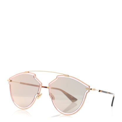 Christian Dior Mirrored So Real Rise Sunglasses Pink Gold 1 of 8
