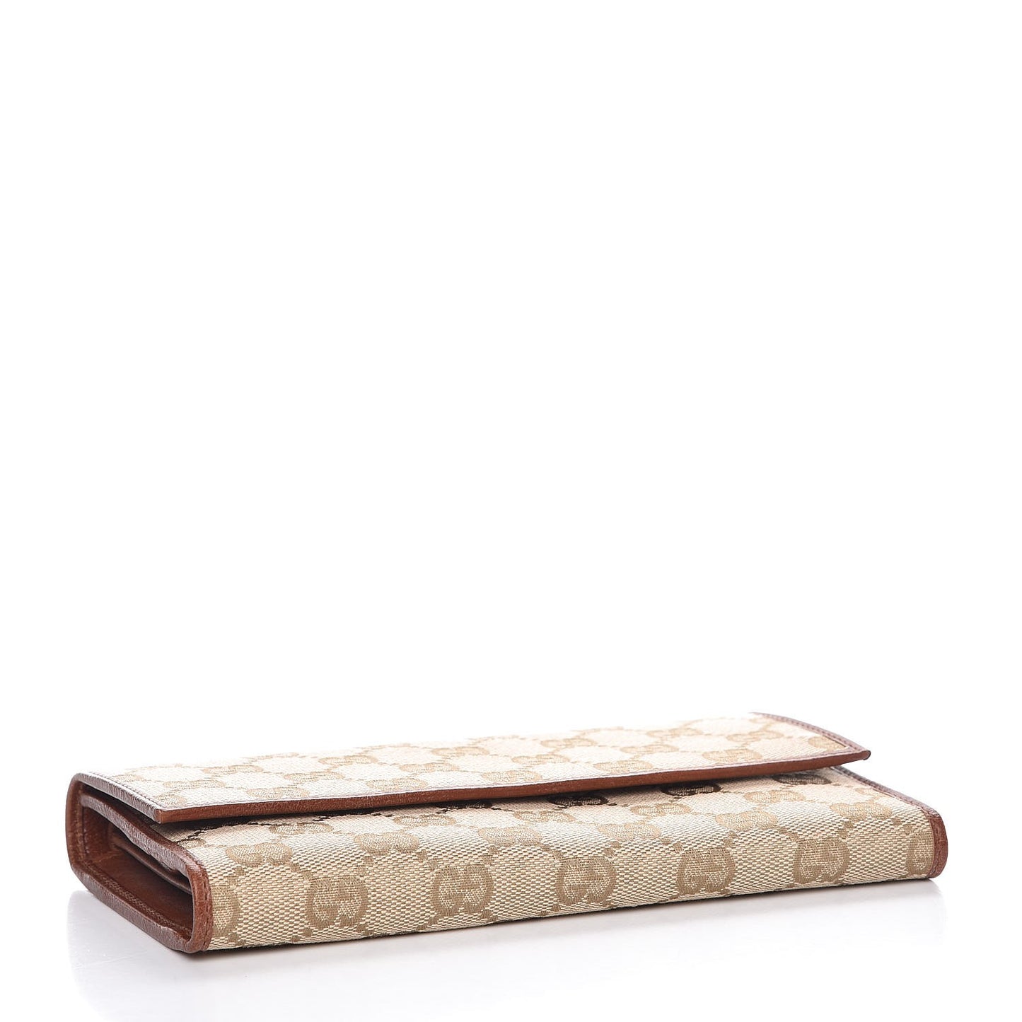 Monogram Continental Flap Wallet Brown