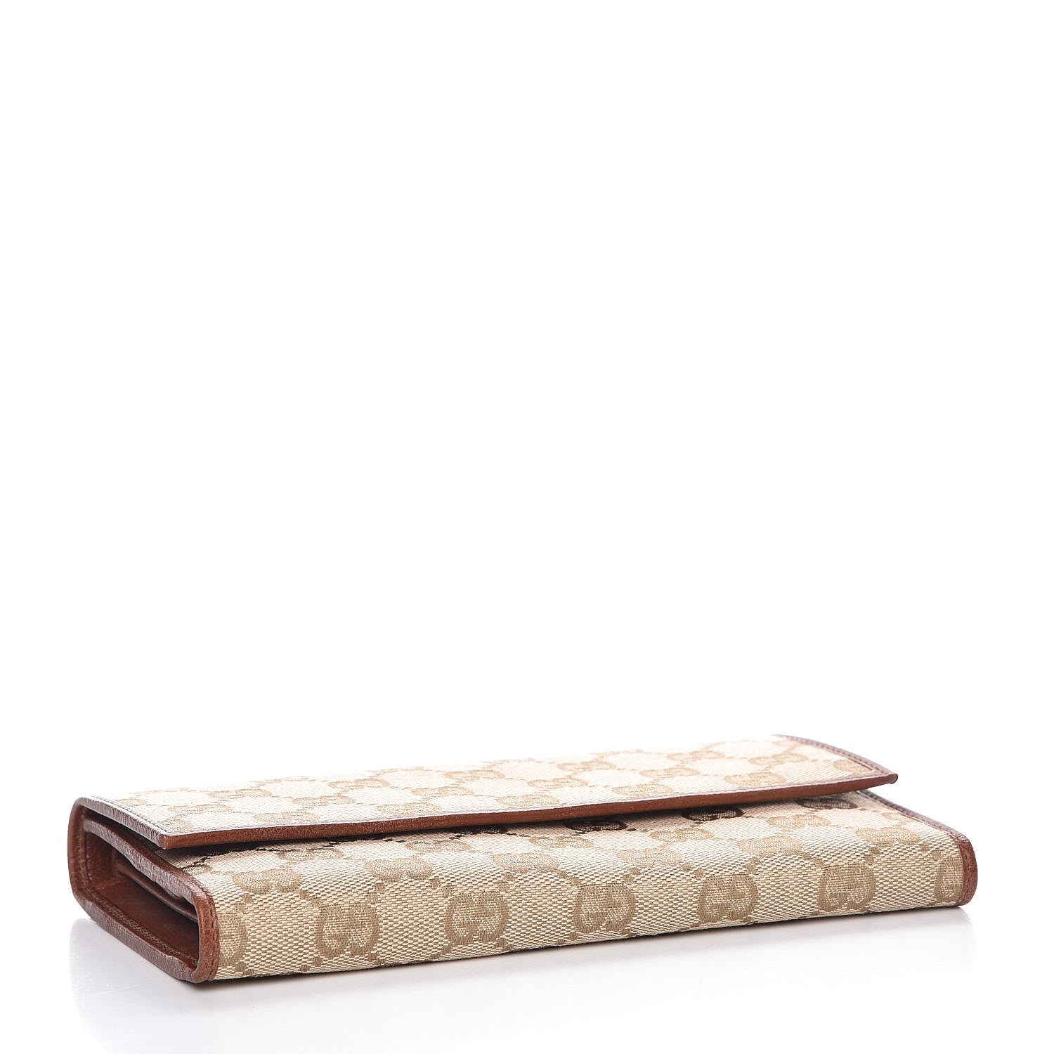 Gucci Monogram Continental Flap Wallet Brown 4 of 10