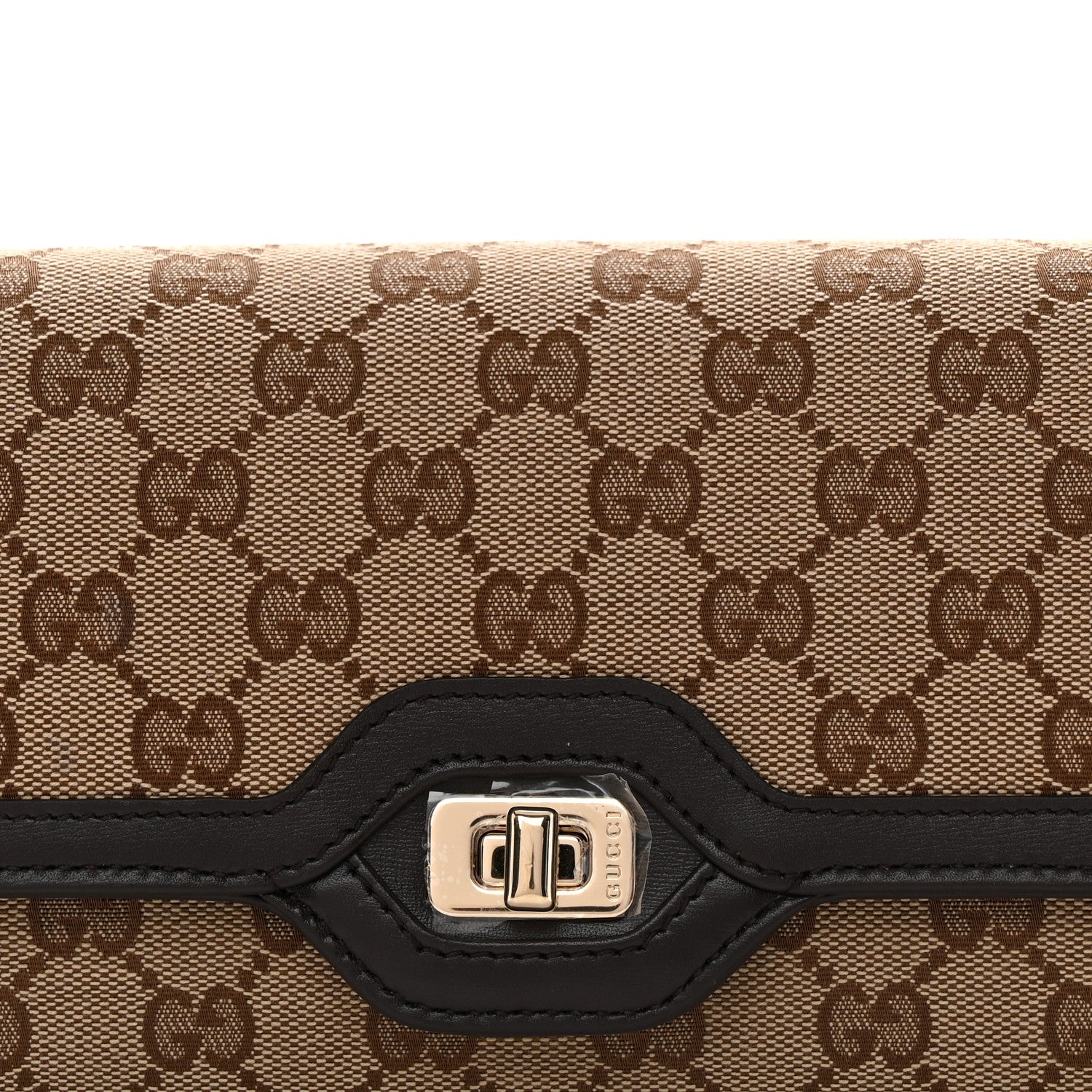 Gucci GG Monogram Small Luce Shoulder Bag Beige Ebony 8 of 11