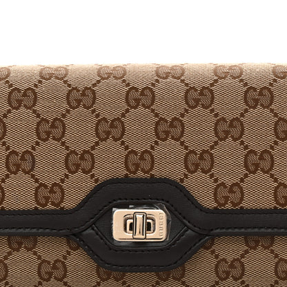 Gucci GG Monogram Small Luce Shoulder Bag Beige Ebony 8 of 11