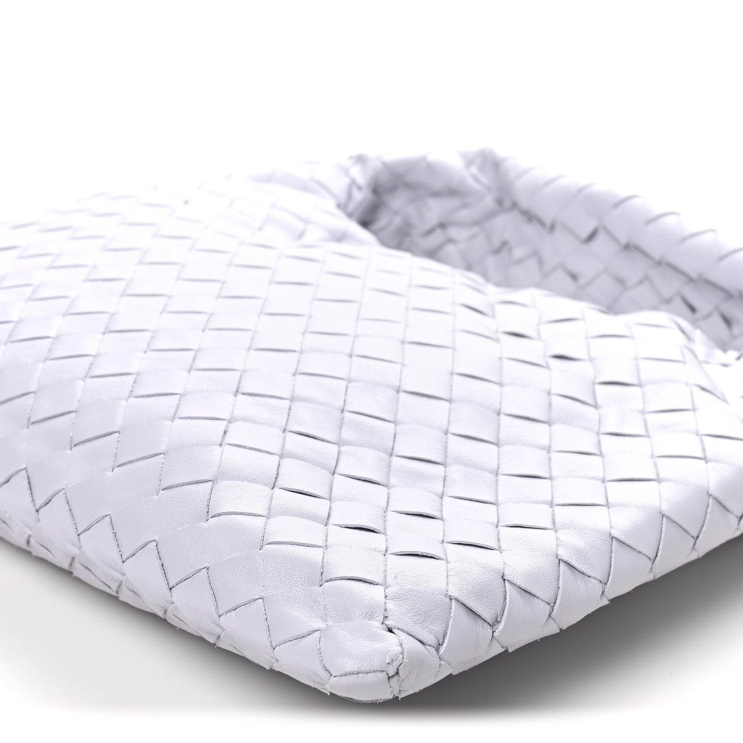 Bottega Veneta Calfskin Intrecciato Small Hop Oyster Lilac 9 of 9