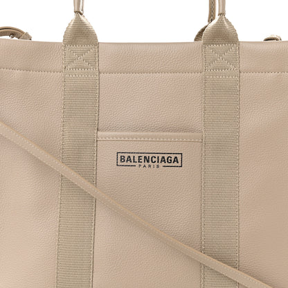 Balenciaga Grained Calfskin Hardware Tote Taupe 7 of 9