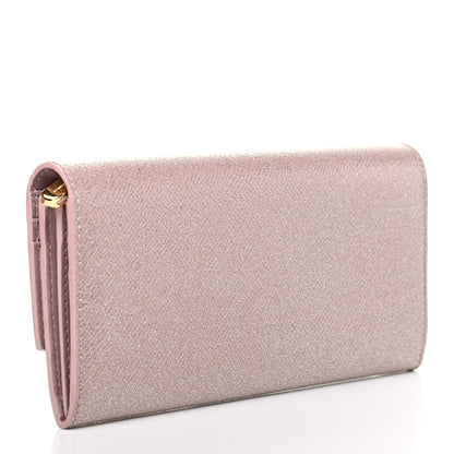 Burberry Patent Glitter Porter Continental Wallet Pale Orchid 3 of 9