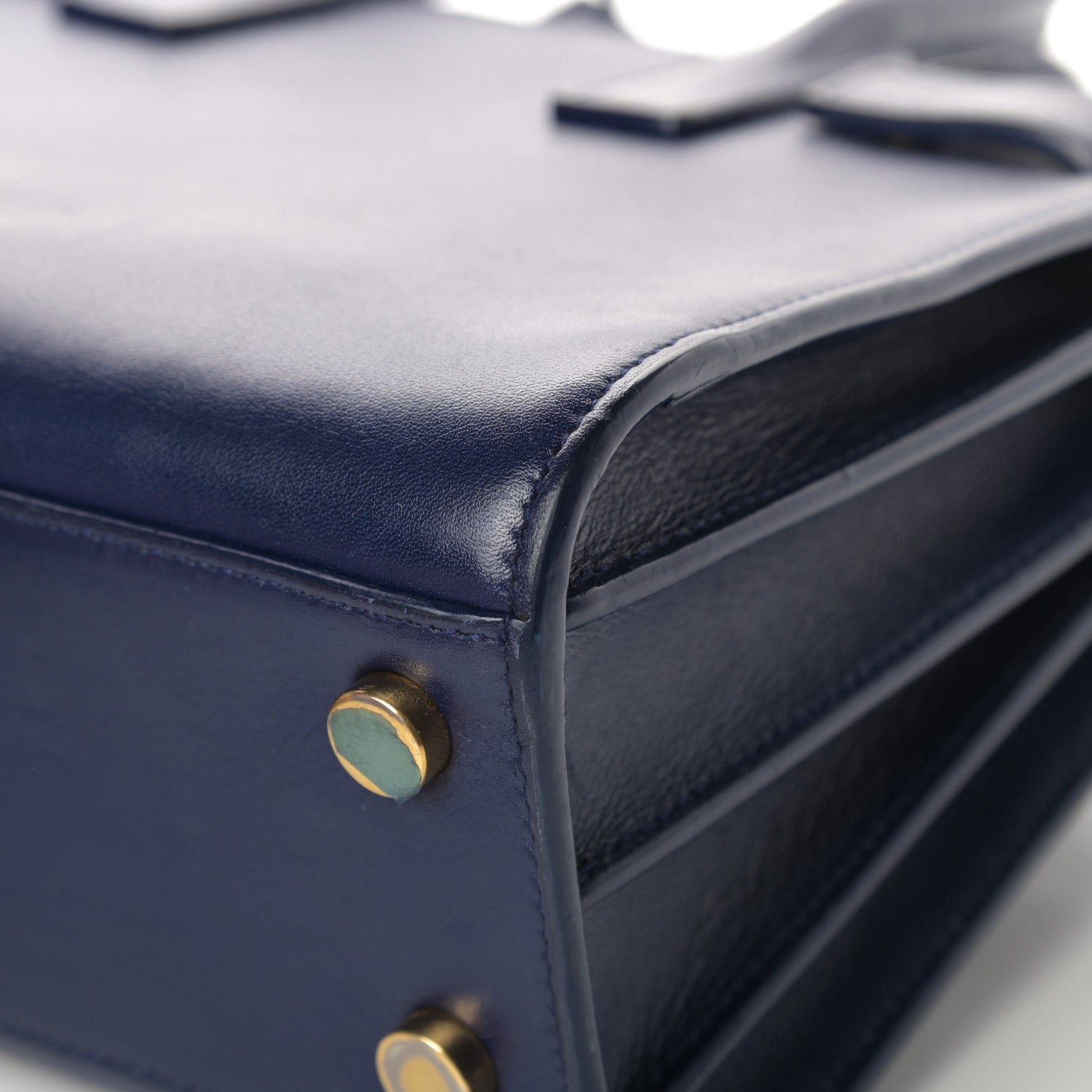Saint Laurent Calfskin Nano Sac De Jour Dark Blue 12 of 24