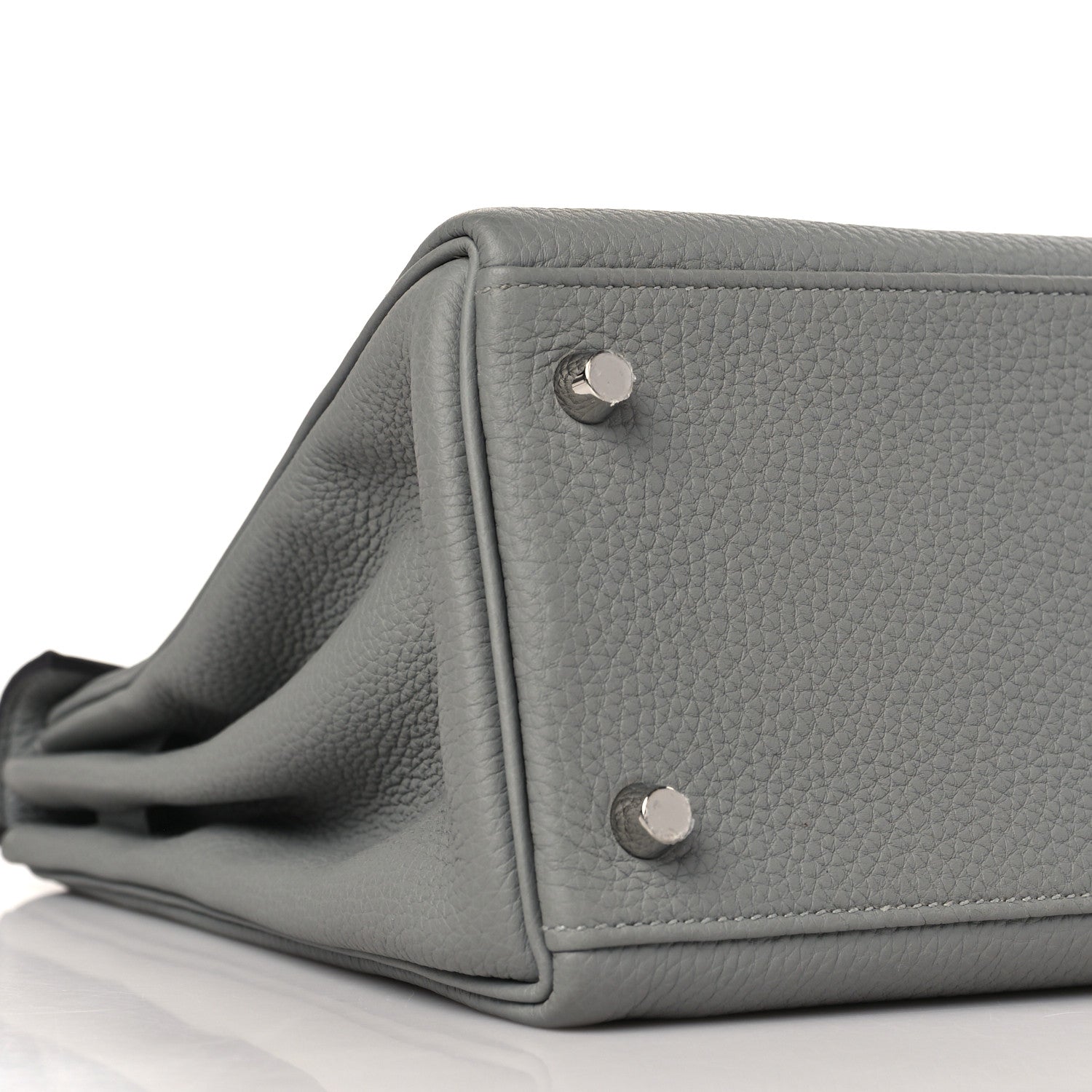 Hermes Togo Kelly Retourne 28 Gris Mouette 8 of 9