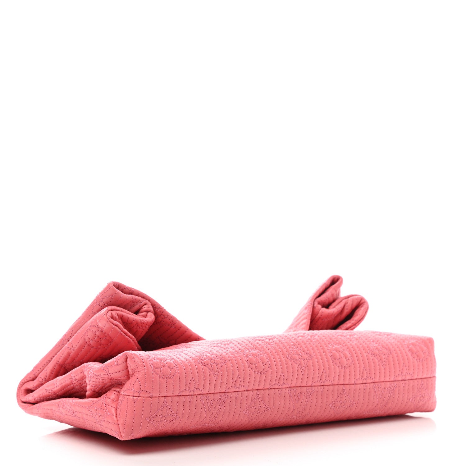 Louis Vuitton Calfskin Quilted Monogram Altair Clutch Rose 4 of 7