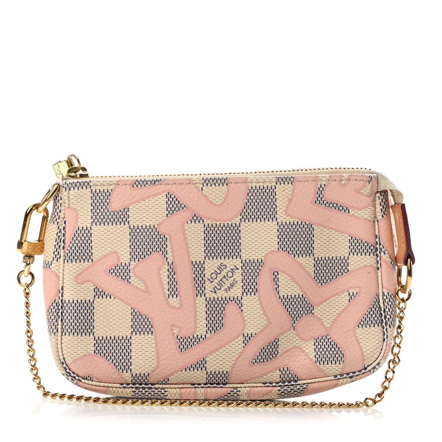 Louis Vuitton Damier Azur Tahitienne Mini Pochette Accessories 1 of 7