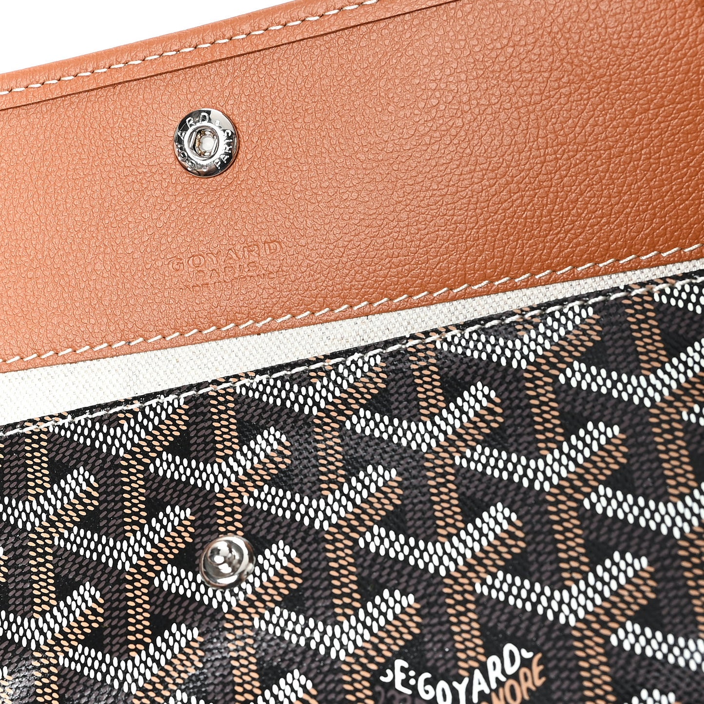 Goyardine Saint Louis PM Black Gold