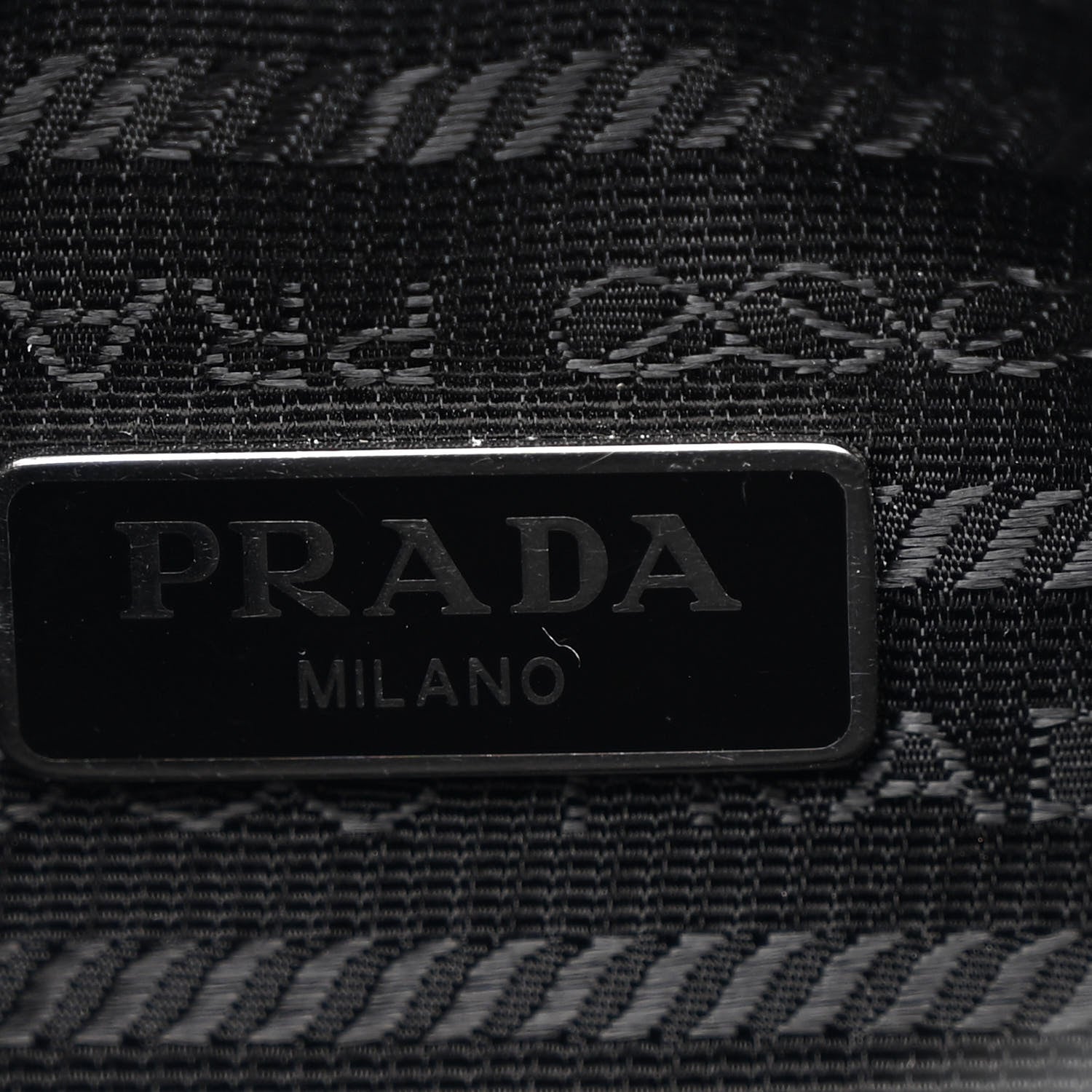 Prada Tessuto Nylon Mini Re-Edition 2000 Bag Black 6 of 13