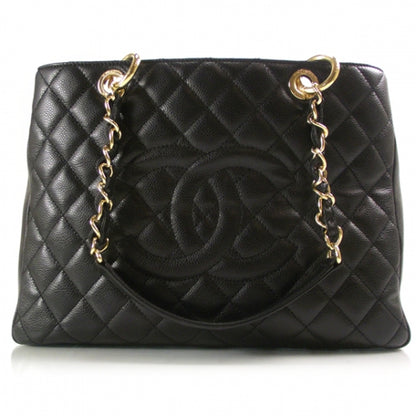 Chanel Caviar Grand Shopping Tote GST Black 1 of 11