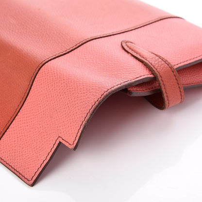Hermes Epsom Flag Kelly Longue Wallet Corail Flamingo 11 of 13