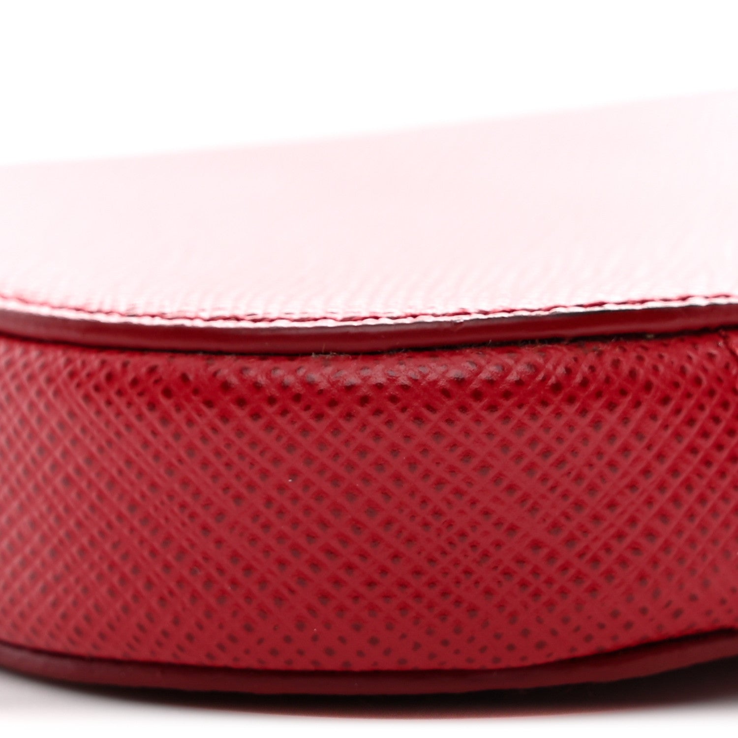 Prada Saffiano Triangle Phone Case Fuoco 10 of 12