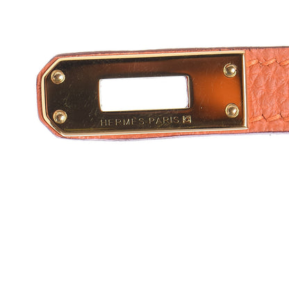 Hermes Togo Birkin 25 Orange 17 of 30