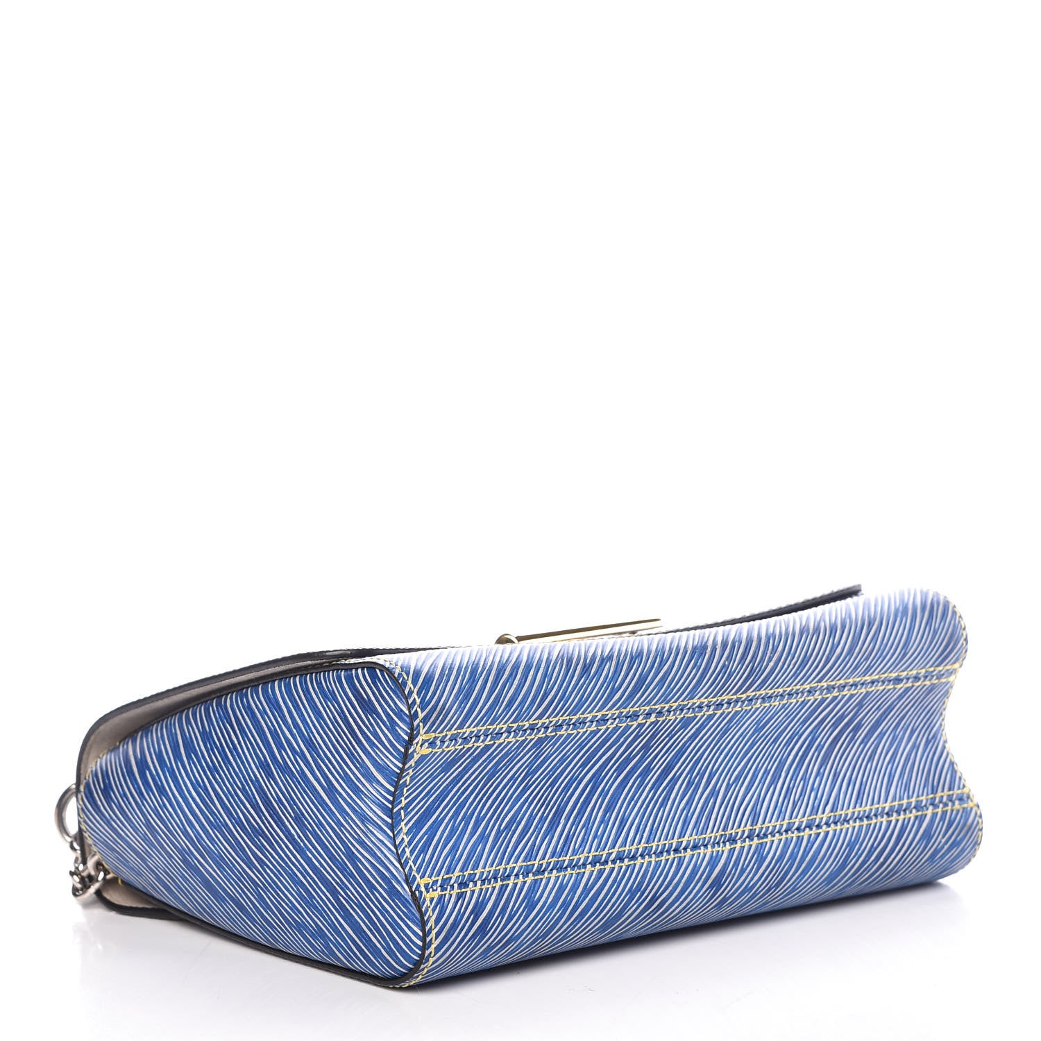 Louis Vuitton Epi Twist Shoulder Bag MM Denim Light 4 of 11
