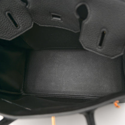 Hermes Togo Birkin 30 Black 5 of 11