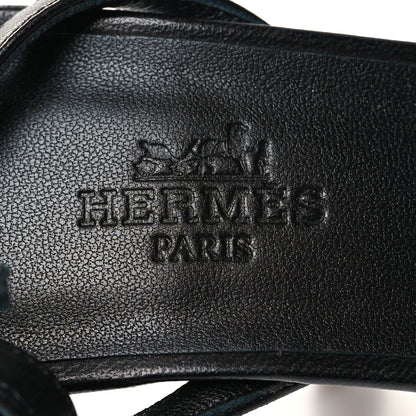 Hermes Nappa Gala 105 Sandal 35.5 Black 7 of 7
