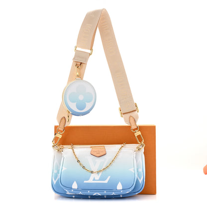 Louis Vuitton Monogram Giant By The Pool Multi Pochette Accessories Blue 12 of 12