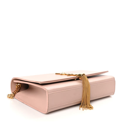 Saint Laurent Smooth Calfskin Medium Classic Monogram Kate Tassel Satchel Pink 4 of 11
