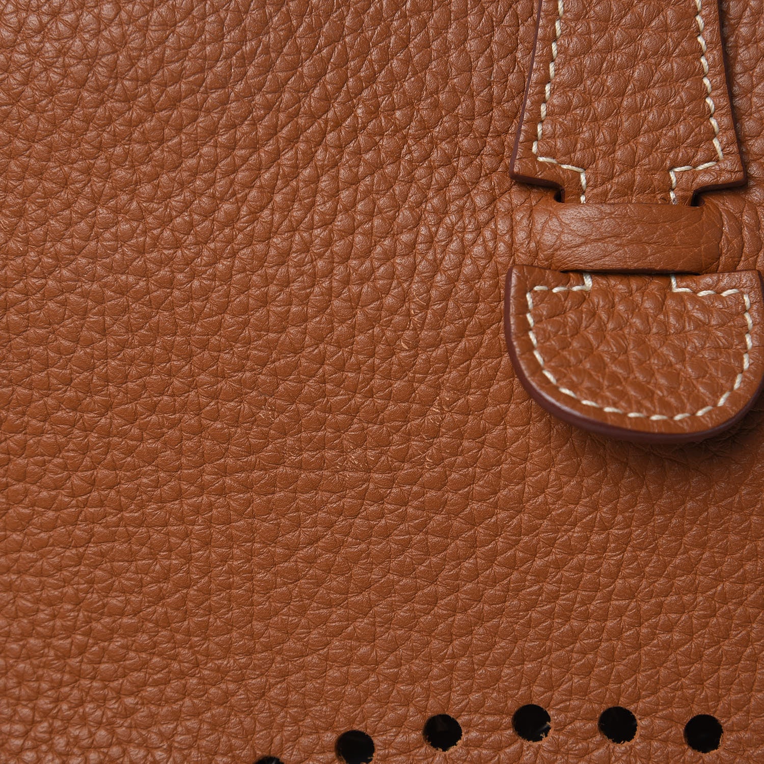 Hermes Taurillon Clemence Evelyne III GM Gold 14 of 16