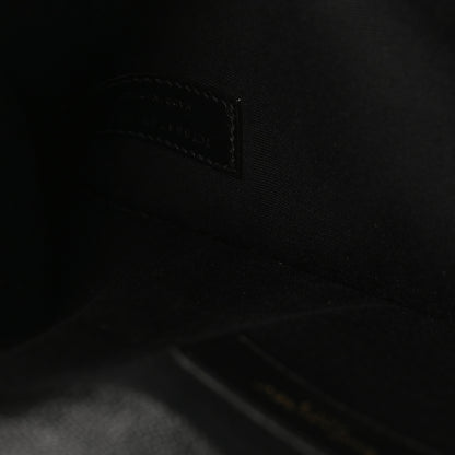 Saint Laurent Grain De Poudre Uptown Pouch Black 15 of 16