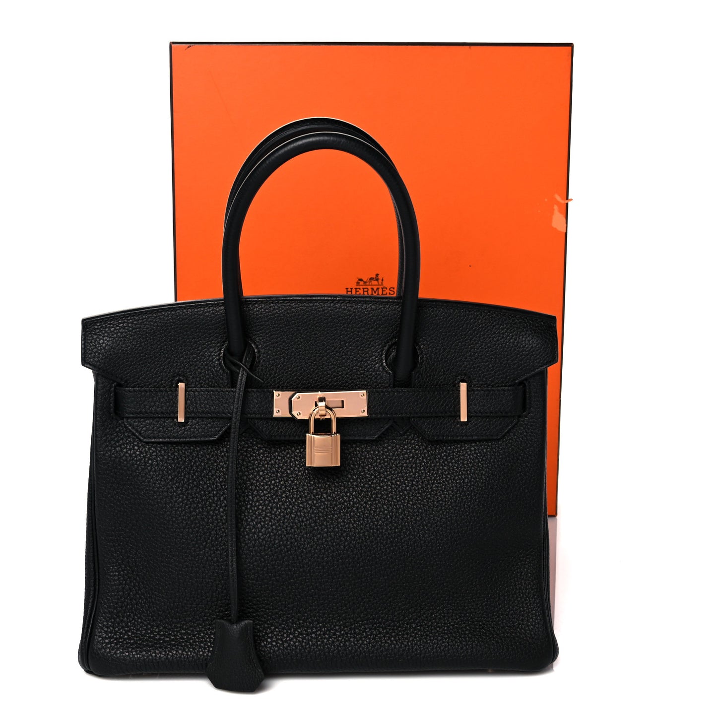 Togo Birkin 30 Black