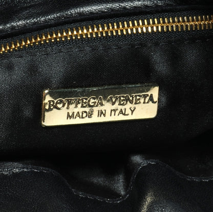 Bottega Veneta Vintage Leather Drawstring Shoulder Bag Black 6 of 8