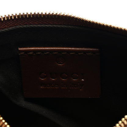 Gucci GG Supreme Monogram Key Case Beige Ebony Cuir 6 of 7