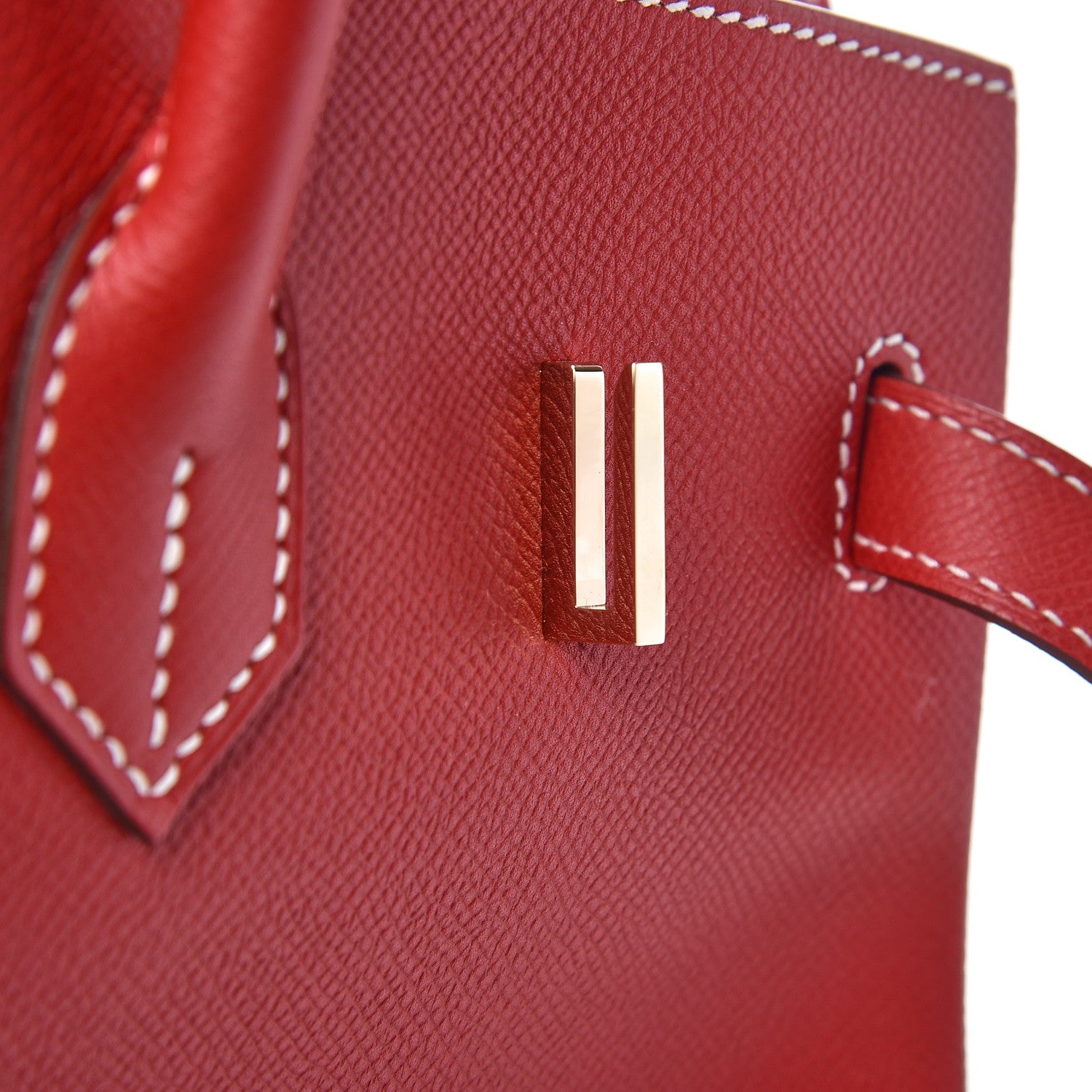 Hermes Epsom Candy Birkin 35 Rouge Casaque Bleu Thalassa 25 of 35